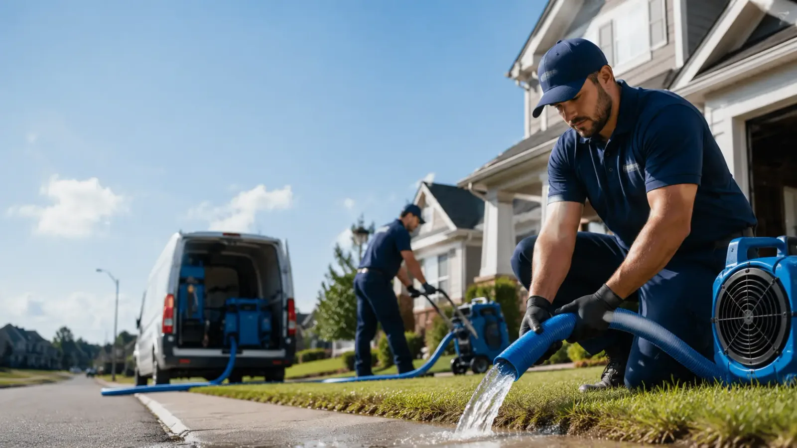 Flood Damage Restoration in Mount Cory, OH